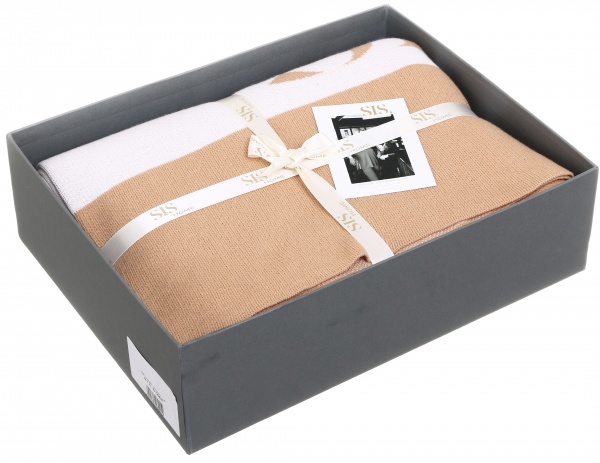 Плед Нежность 130x200 см карамель SIS 