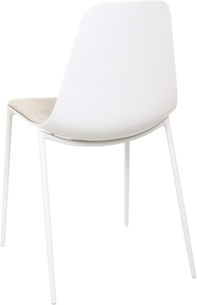 Стул обеденный Slim soft / айвори