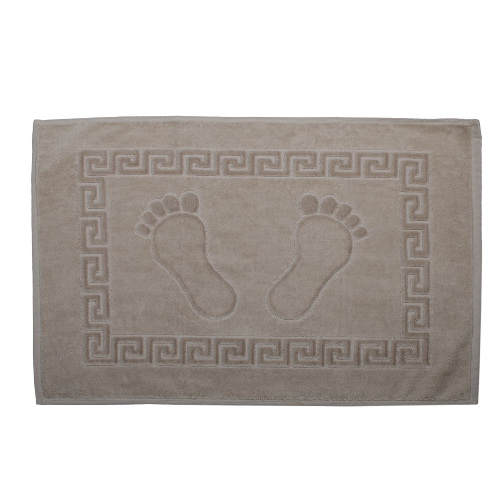 Килимок махровий для ніг TABBY 800 г/кв.м 50x70 см капучино La Nuit