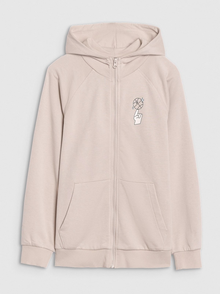 Джемпер 4F SWEATSHIRT M2103 4FJRSS25TSWSM2103-83S р.158 бежевий