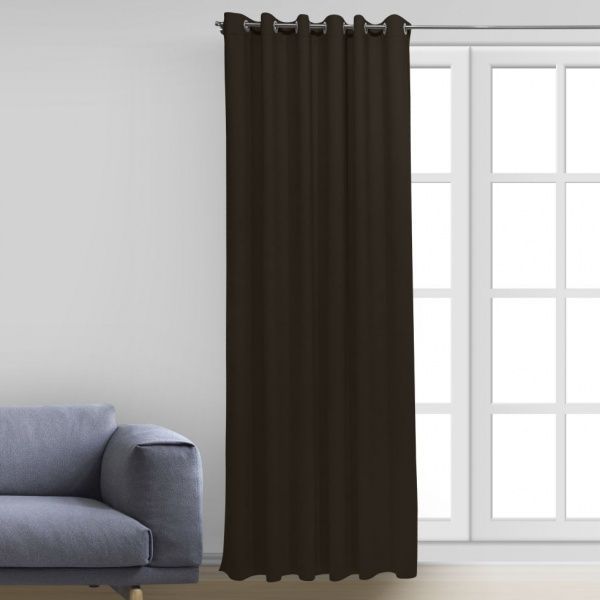 Штора Moda 200х268 см шоколадний Decora