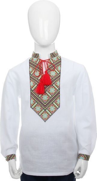 Вышиванка Эдельвика р.152 зеленый 551-18/09 