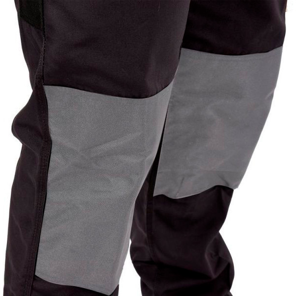 Брюки робочі YATO р. L YT-80166 чорно-сірий