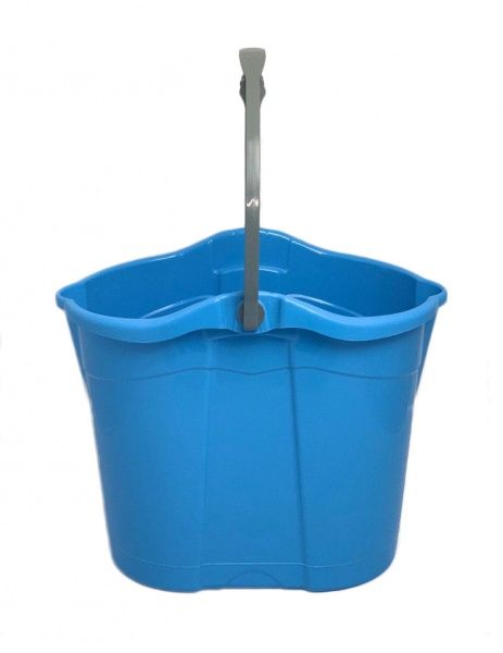 Ведро Dargo мерное с двумя носиками голубое 14 л 