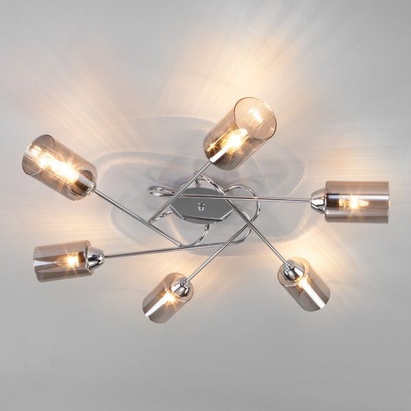 Люстра стельова Strotskis Motive 30167/6 6x40 Вт E27 хром 