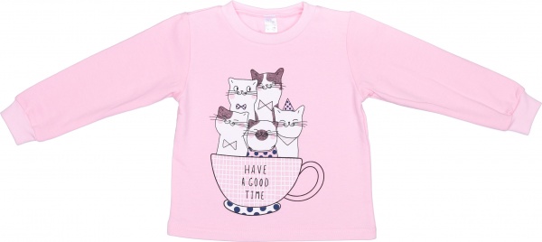 Піжама дитяча для дівчинки Татошка 0102271кчш р.116 рожевий 