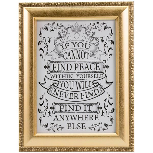 Фоторамка Vintage золото 15x21 см