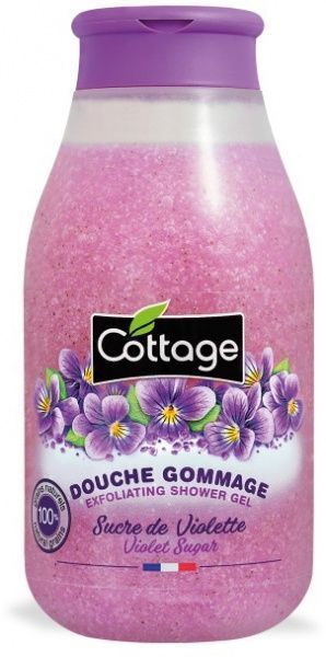 Гель для душа Cottage эксфолиант фиалка 270 мл