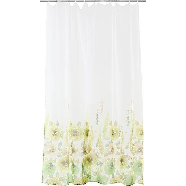 Тюль-вуаль La Nuit Акварель зеленая 275x300 см