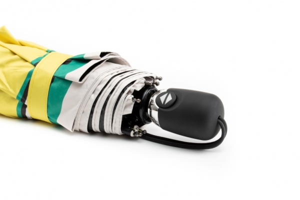 Зонт KRAGO umb-3-009 в полоску желтый 