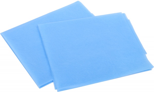 Простыня сложена Origami Horeca 80х200 см 25 шт. голубой