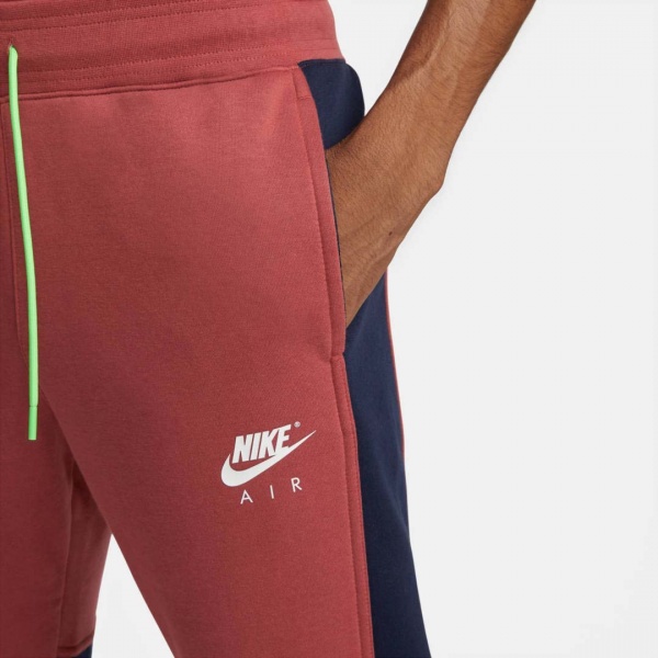 Штани Nike M NSW NIKE AIR BB FLC PANT DD6348-661 р. M бордовий