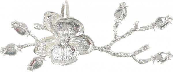 Кольцо для салфеток Silver Camomile YQU9136-2
