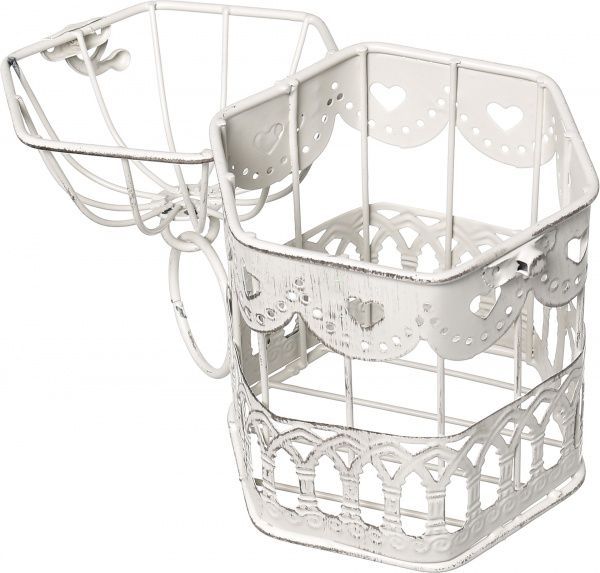 Клетка декоративная Кружево 185х120х107 мм 