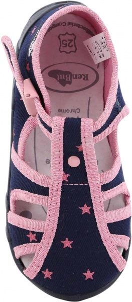 Капці дитячі RenBut Зірки р.23 темно-синій 13-106_P-1321-23 