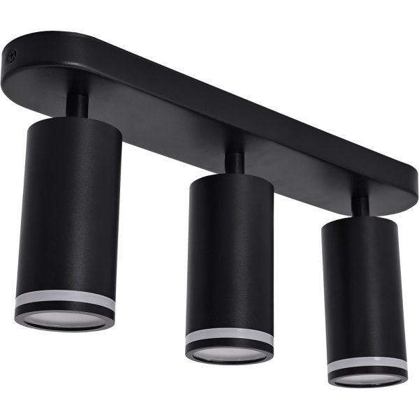 Спот Hopfen 3xGU10 чорний CLN 133-3 BK 