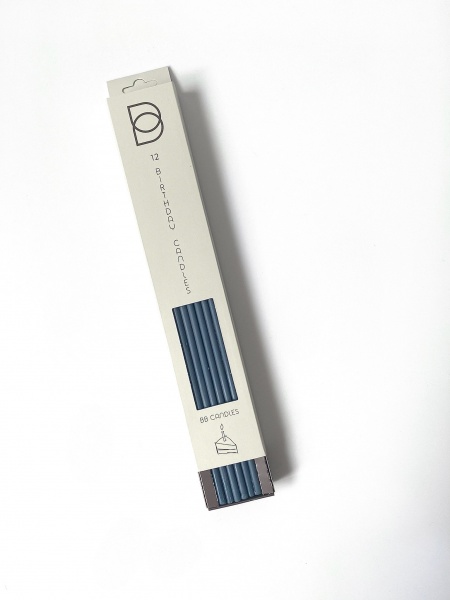 Свічки для торта BB CANDLES rain cloud 25 см 12 шт.