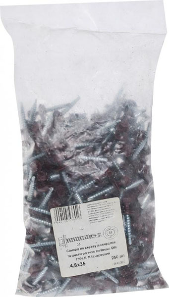 Саморіз покрівельний по дереву