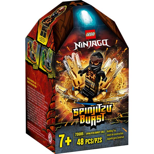 Конструктор LEGO Ninjago Турбо спін-джитсу – Коул 70685