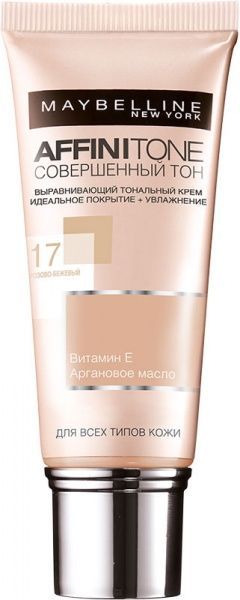 Тональний крем Maybelline New York Affinitone №17 рожево-бежевий 30 мл 30 г