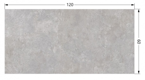 Плитка Allore Group Iron Grey F PC R Semi Lappato 60x120x8 