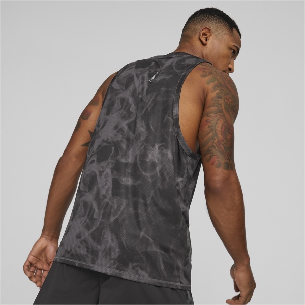 Майка Puma RUN FAVORITE AOP SINGLET M 52314801 р.S чорний