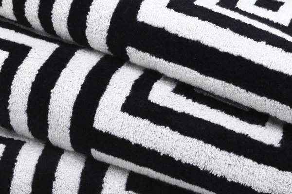 Полотенце Rombo 70x140 см черный 