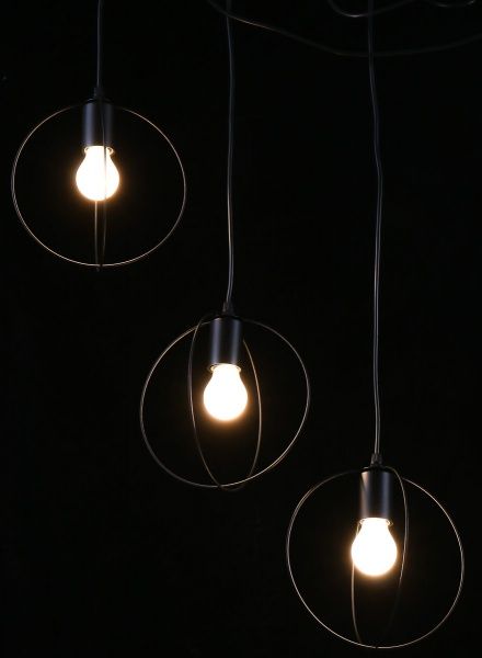 Люстра Vitaluce V4328/3PL 3x60 Вт E27 чорний V4328 