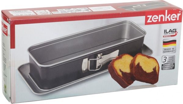 Форма для випікання прямокутна роз'ємна 34x12x7 см Zenker