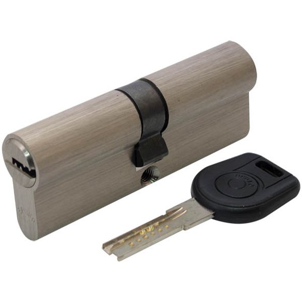 Цилиндр Bruno Security 40/40 80 мм никель
