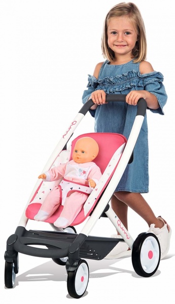 Коляска для ляльок Smoby Maxi-Cosi & Quinny 3 в 1 з люлькою, що знімається 253198