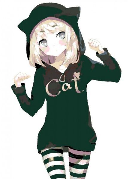 Картина по номерам Мяу Rosa Start 