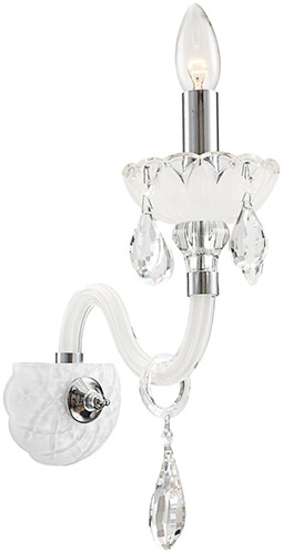 Бра Globo PINJA 1x40 Вт E14 білий 64112W 