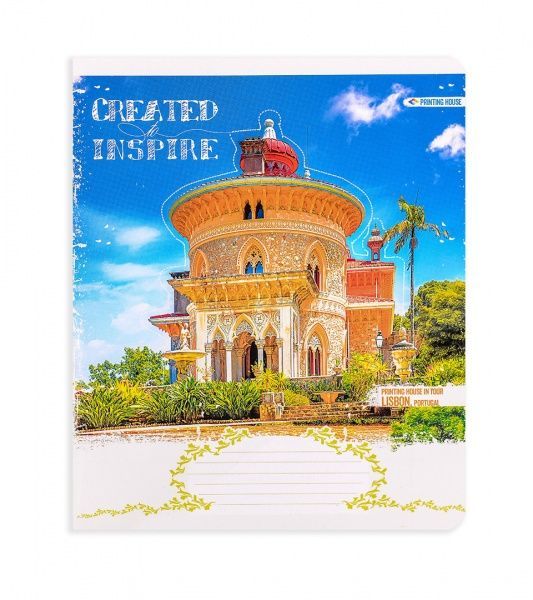 Комплект тетрадей Архитектура для вдохновения 18 листов в линию 25 шт. Поділля