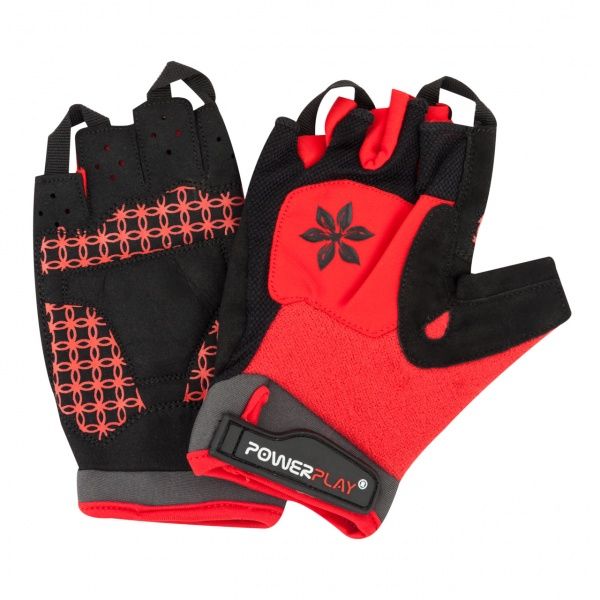 Варежки PowerPlay 5284A_Red р. M красный