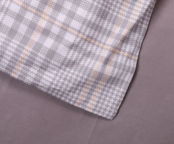 Комплект постельного белья Grey Stripes 1,5 разноцветный La Nuit 