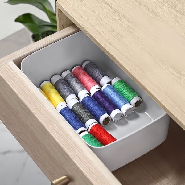 Ящик для хранения MVM FH-10 LIGHT GRAY 80x257x180 мм