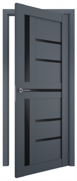 Дверное полотно №110 ПО 900 мм антрацит 
