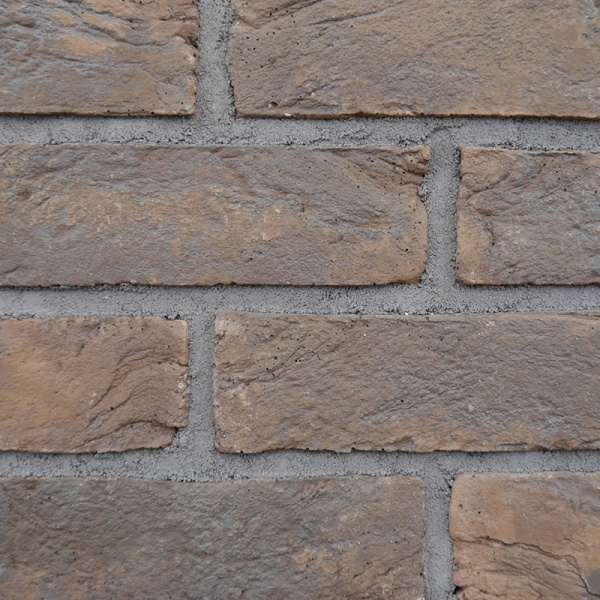 Плитка бетонная прямая Золотой Мандарин Бельгийский кирпич Валония 0,5 кв.м 