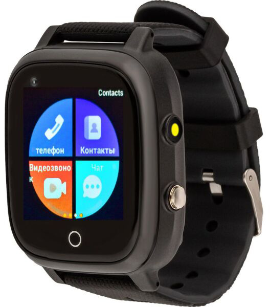 Смарт-часы AmiGo GO005 4G WIFI Thermometer black (747016)