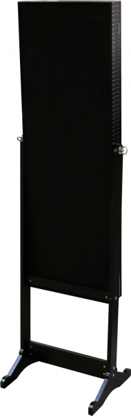 Напольное зеркало с секцией для хранения аксессуаров PS160-A4014 360x1230 мм черный 