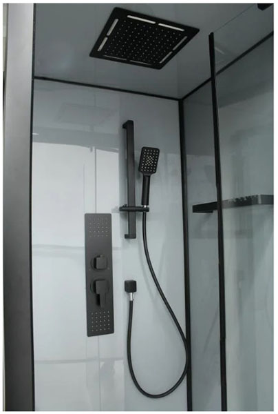 Душевой бокс EGO Pure Black K-3509-B