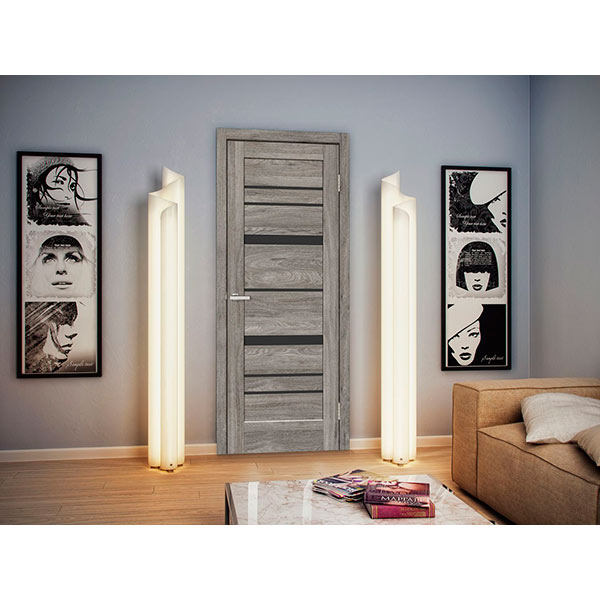 Дверне полотно ОМіС Rino 02 ПО 700 мм дуб денвер