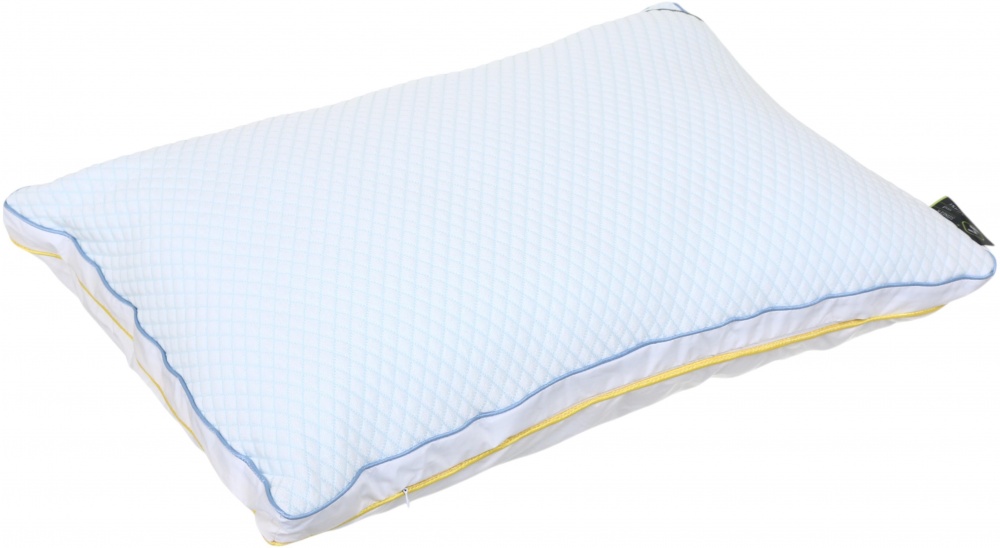 Подушка з охолоджуючим ефектом та бортом Songer und Sohne 50x70 см білий