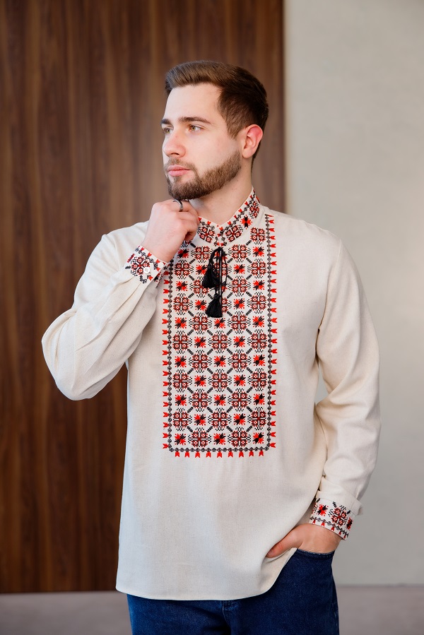 Сорочка Galychanka Відвага Msh66-ls р. XXL меланж