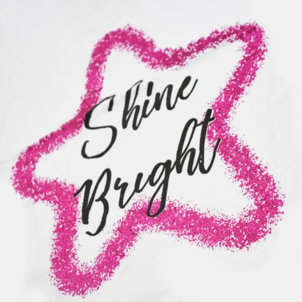 Футболка для дівчинки AKKU 9081 з зіркою р.98 білий 