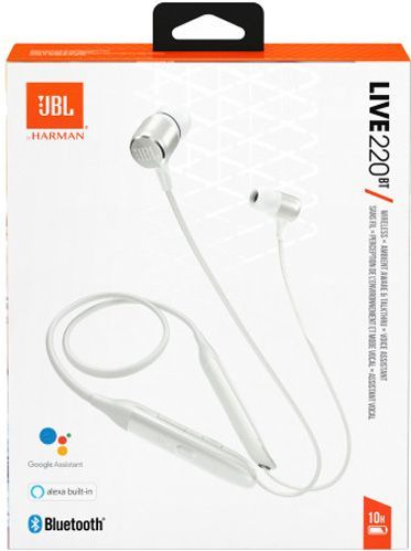 Наушники JBL® LIVE 220 BT white 