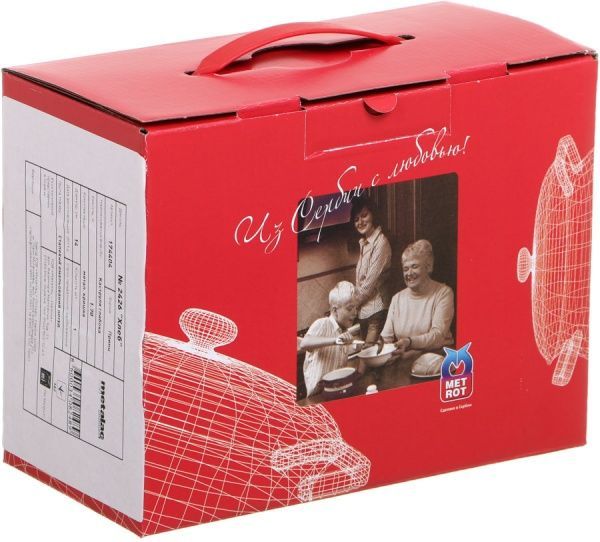 Кастрюля Хлеб 1,7л 2426 Metrot