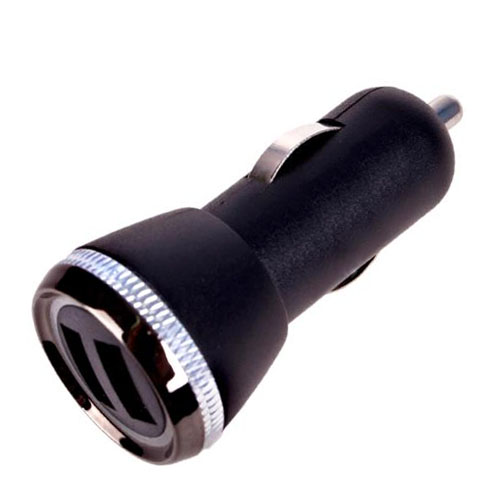 Автомобильное зарядное устройство PULSO C-2402BK 2USB (12/24V – 5V 2,4A)