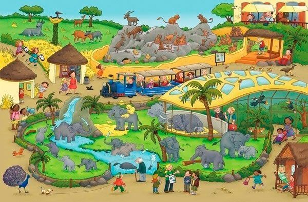 Книга Каролин Гертлер «Міні Зоопарк! Віммельбух» 978-617-739-567-5